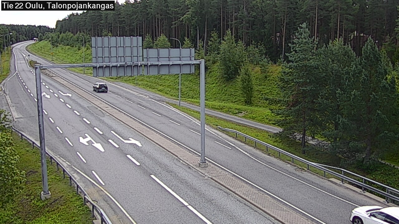 Weather Camera Image Road 22 Oulu Heikkilänkangas, Oulu, Pohjois-Pohjanmaa