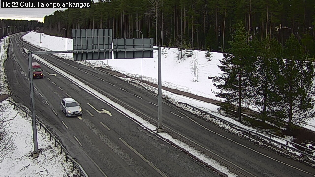 Kelikamerat Kuva Tie 22 Oulu Heikkilänkangas, Oulu, Pohjois-Pohjanmaa