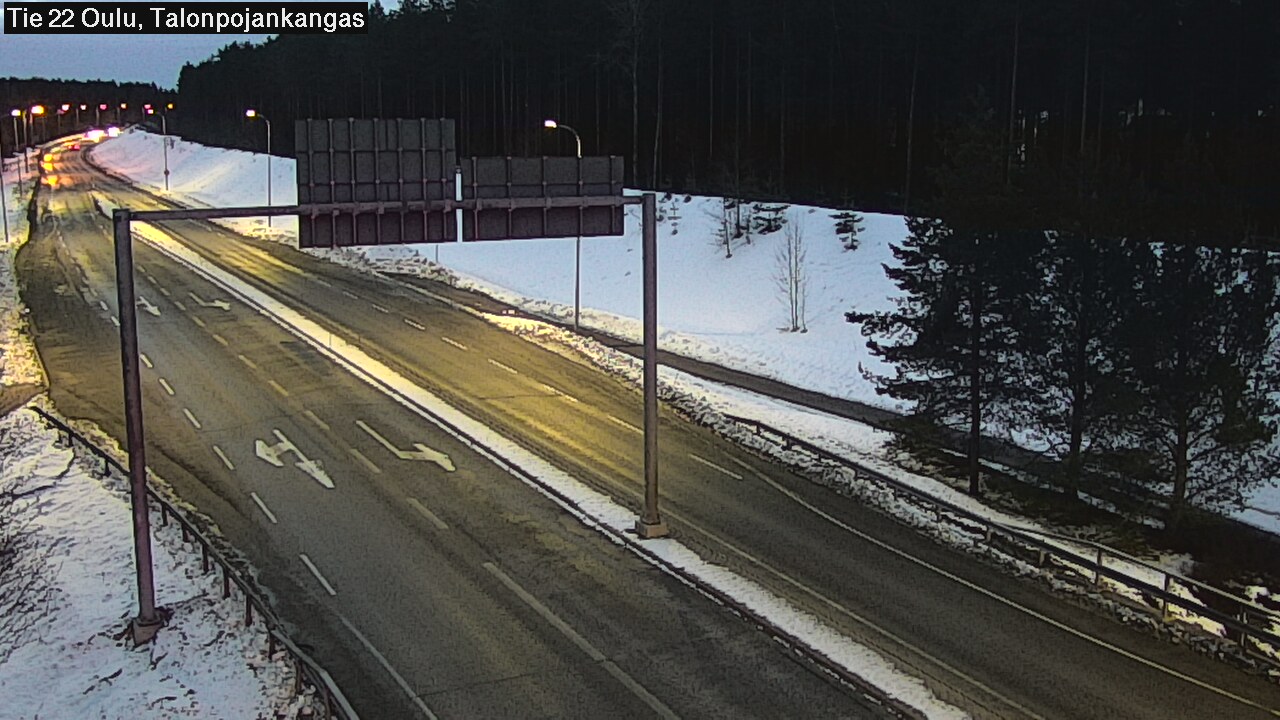 Kelikamerat Kuva Tie 22 Oulu Heikkilänkangas, Oulu, Pohjois-Pohjanmaa