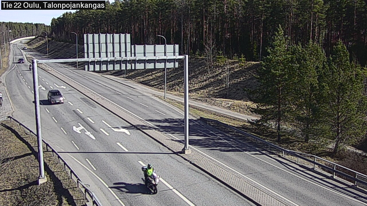 Kelikamerat Kuva Tie 22 Oulu Heikkilänkangas, Oulu, Pohjois-Pohjanmaa