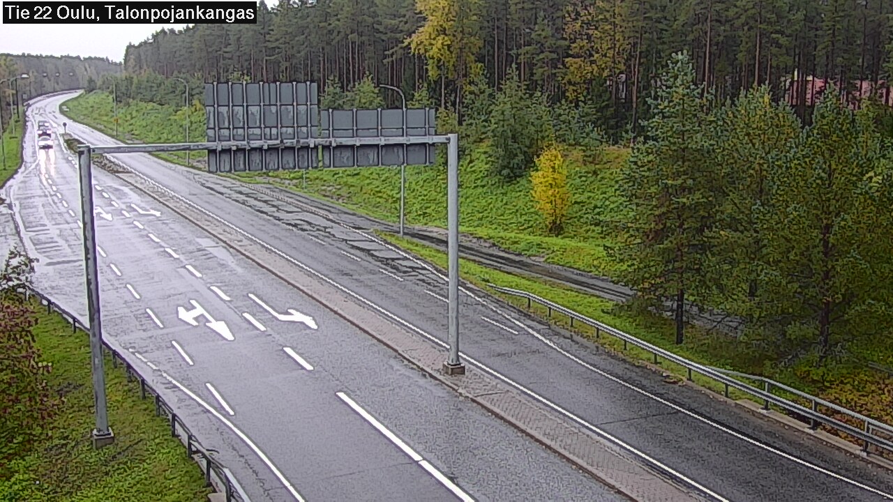 Weather Camera Image Väg 22 Oulu Heikkilänkangas, Oulu, Pohjois-Pohjanmaa