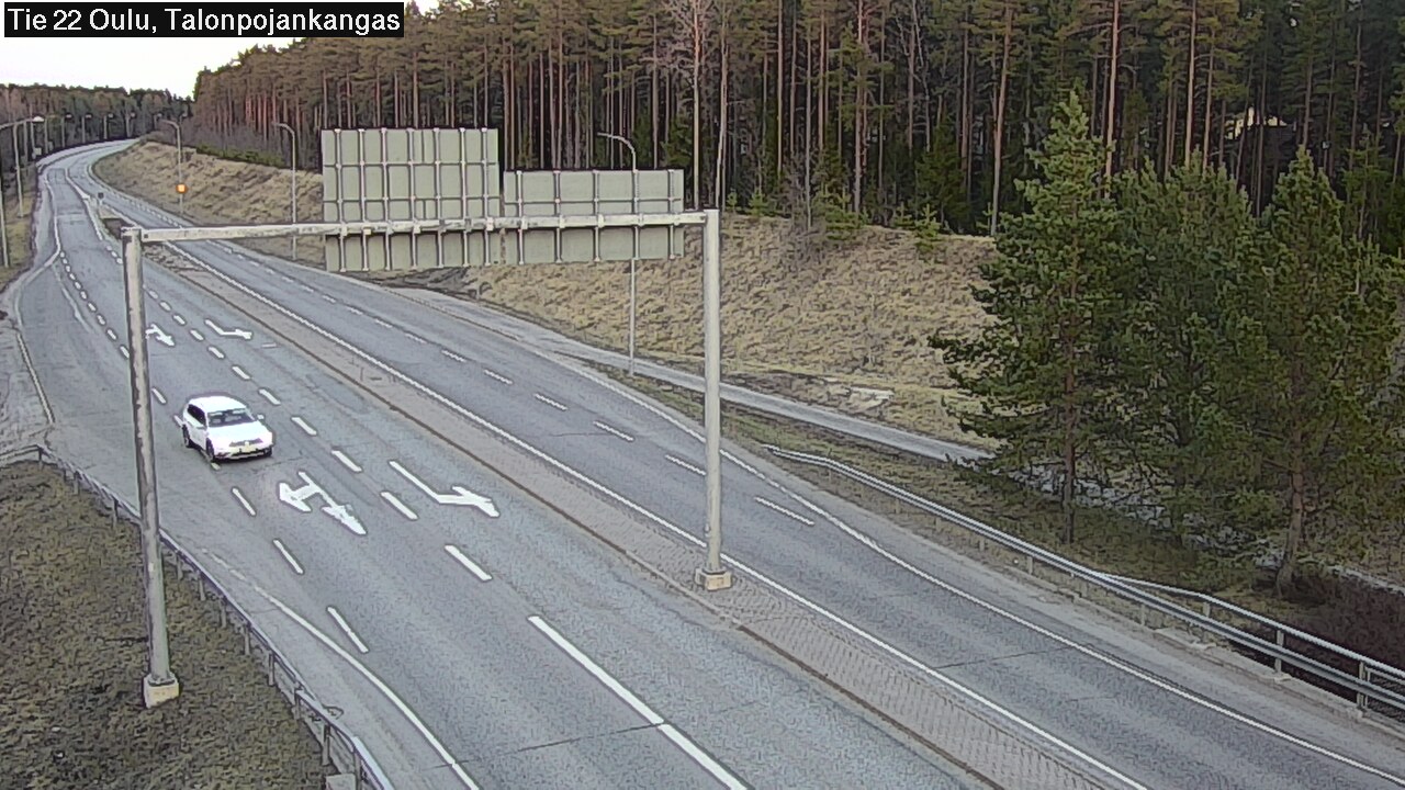 Kelikamerat Kuva Tie 22 Oulu Heikkilänkangas, Oulu, Pohjois-Pohjanmaa