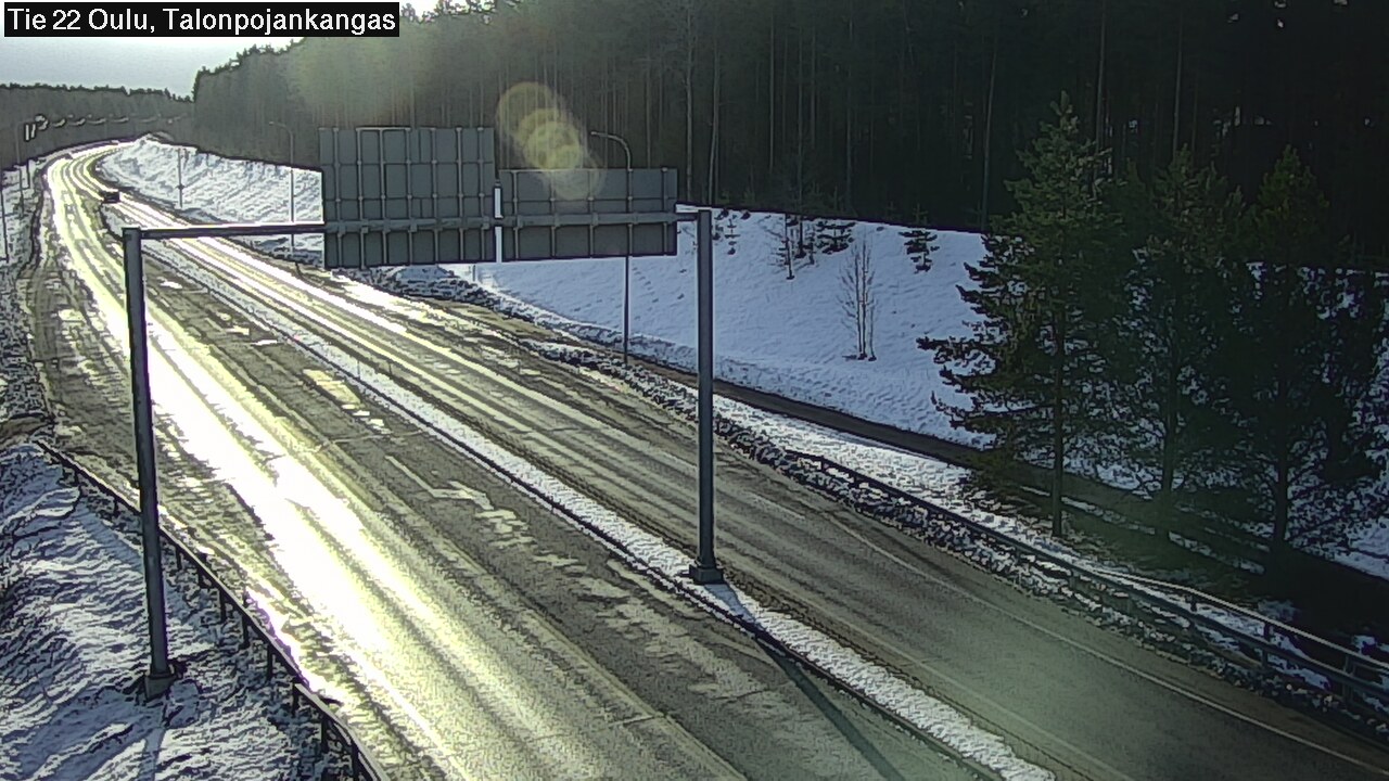 Kelikamerat Kuva Tie 22 Oulu Heikkilänkangas, Oulu, Pohjois-Pohjanmaa