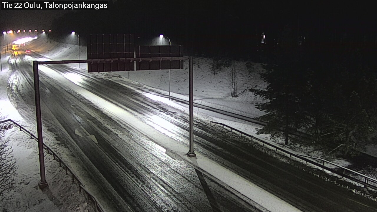 Weather Camera Image Väg 22 Oulu Heikkilänkangas, Oulu, Pohjois-Pohjanmaa