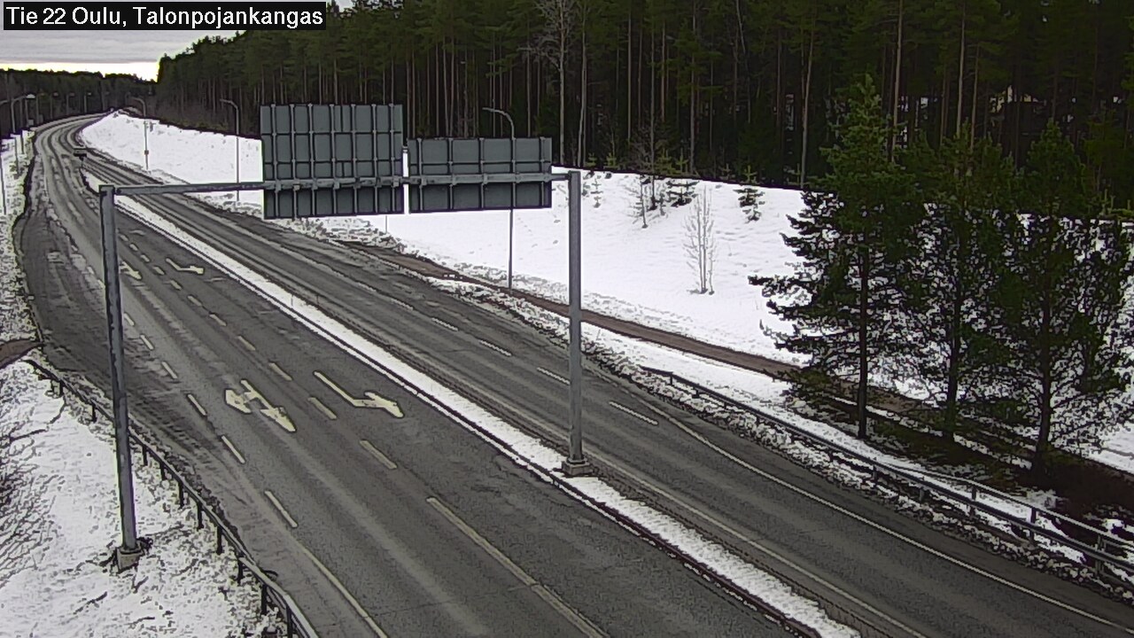 Kelikamerat Kuva Tie 22 Oulu Heikkilänkangas, Oulu, Pohjois-Pohjanmaa