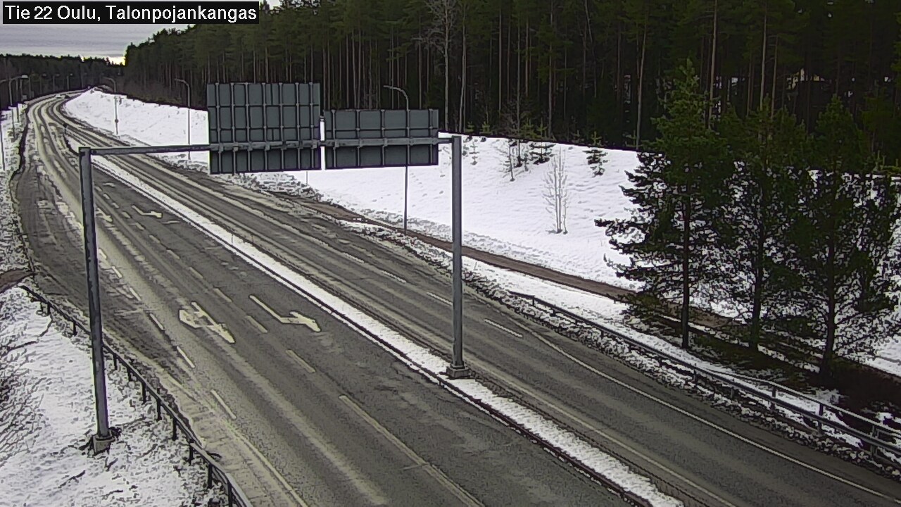 Kelikamerat Kuva Tie 22 Oulu Heikkilänkangas, Oulu, Pohjois-Pohjanmaa