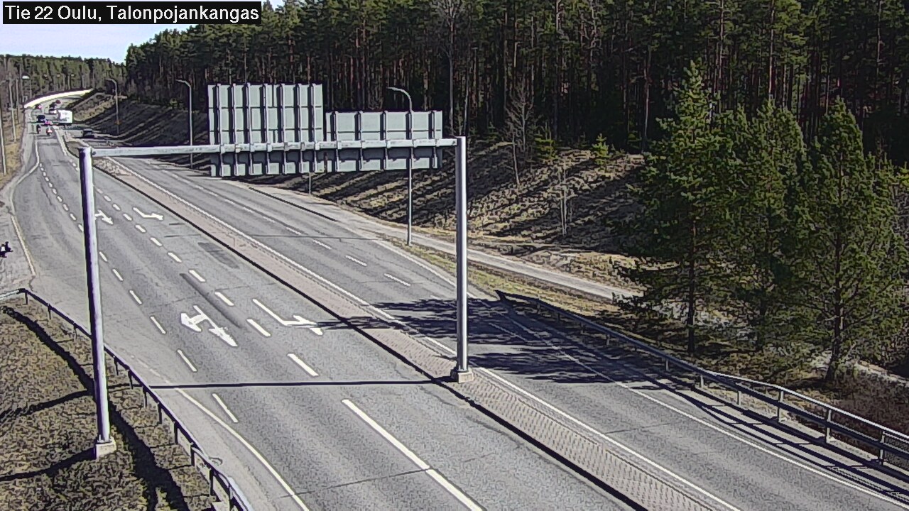 Kelikamerat Kuva Tie 22 Oulu Heikkilänkangas, Oulu, Pohjois-Pohjanmaa