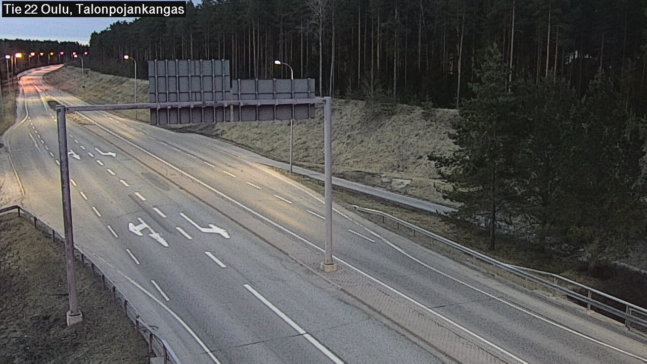 Kelikamerat Kuva Tie 22 Oulu Heikkilänkangas, Oulu, Pohjois-Pohjanmaa