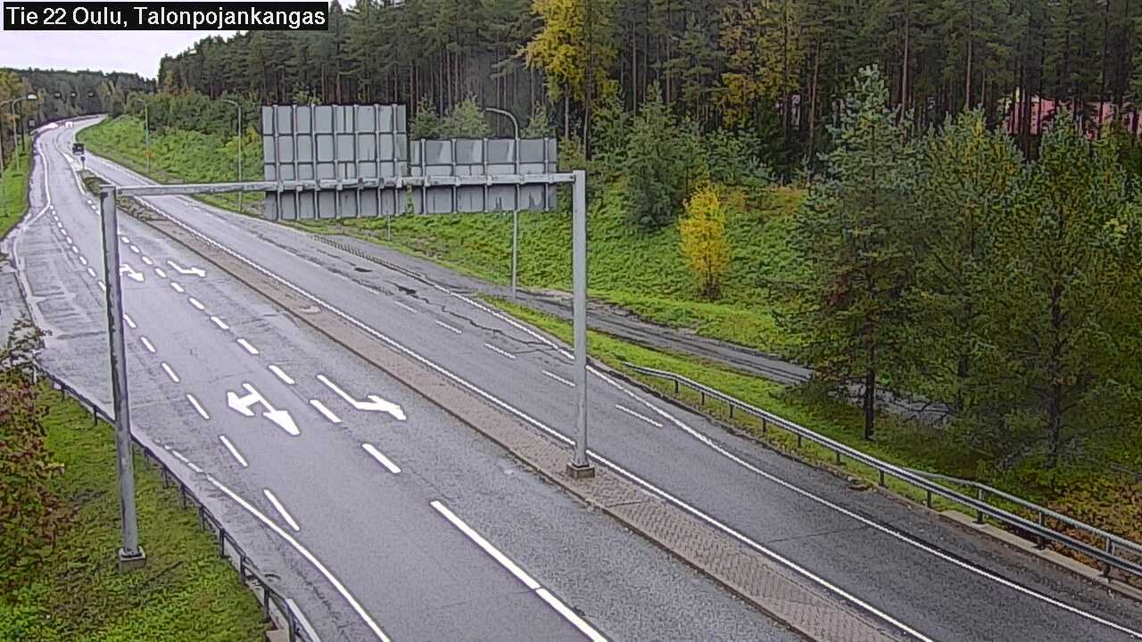 Weather Camera Image Road 22 Oulu Heikkilänkangas, Oulu, Pohjois-Pohjanmaa