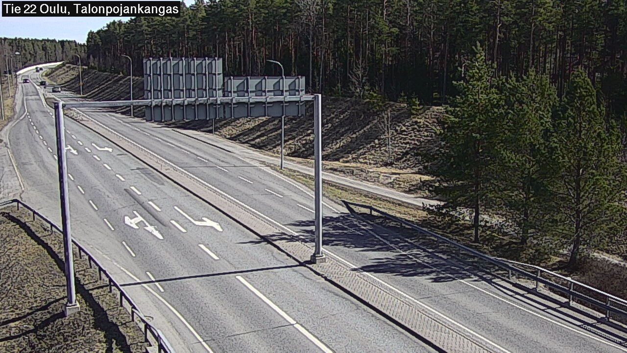 Kelikamerat Kuva Tie 22 Oulu Heikkilänkangas, Oulu, Pohjois-Pohjanmaa