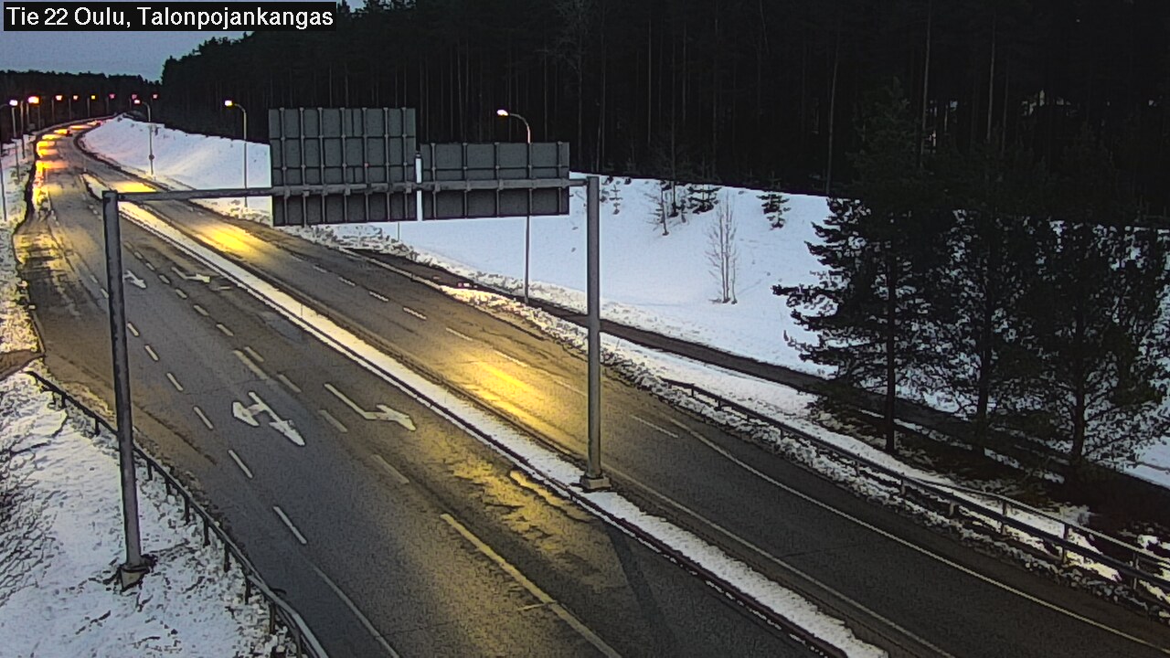 Kelikamerat Kuva Tie 22 Oulu Heikkilänkangas, Oulu, Pohjois-Pohjanmaa