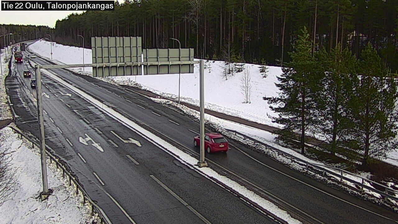 Kelikamerat Kuva Tie 22 Oulu Heikkilänkangas, Oulu, Pohjois-Pohjanmaa