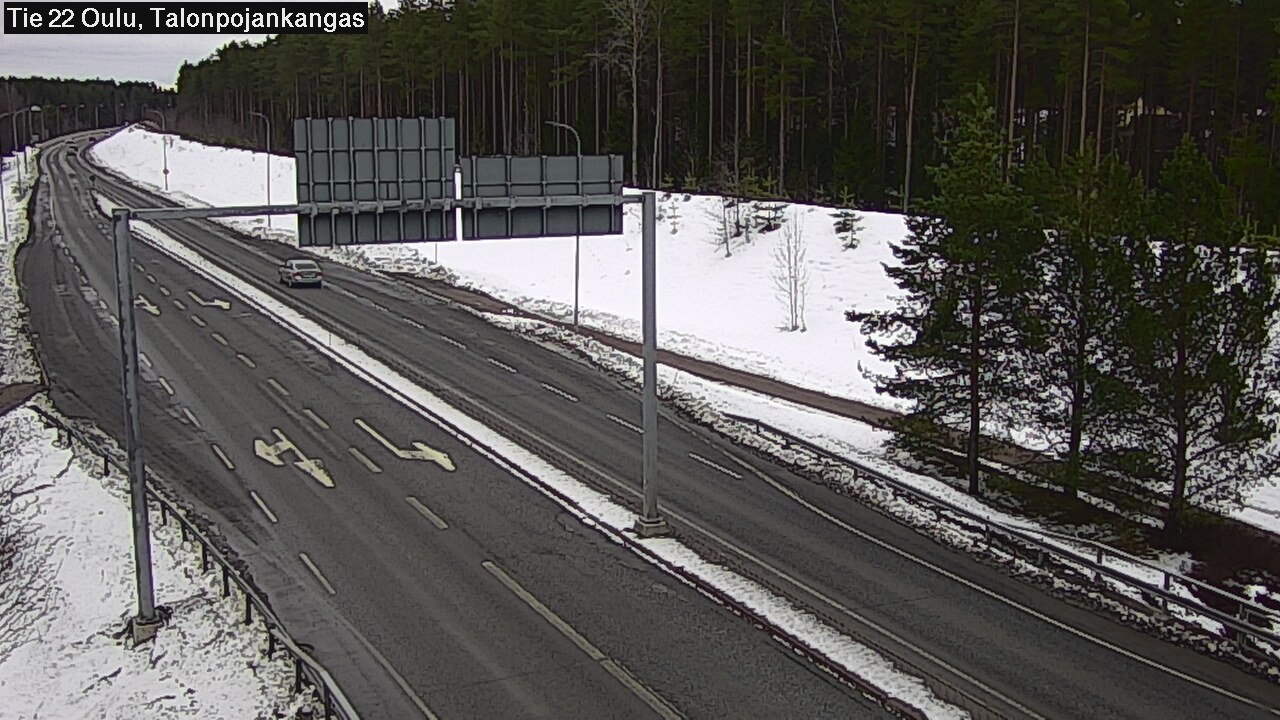 Kelikamerat Kuva Tie 22 Oulu Heikkilänkangas, Oulu, Pohjois-Pohjanmaa