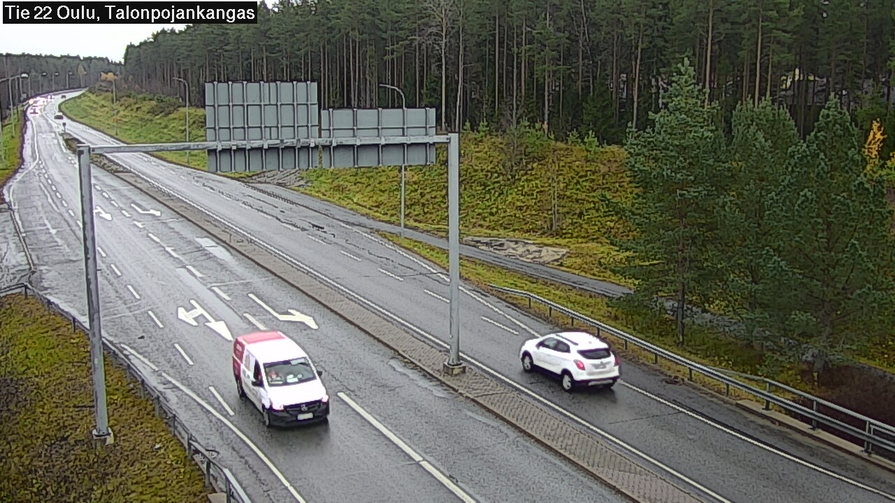 Weather Camera Image Road 22 Oulu Heikkilänkangas, Oulu, Pohjois-Pohjanmaa