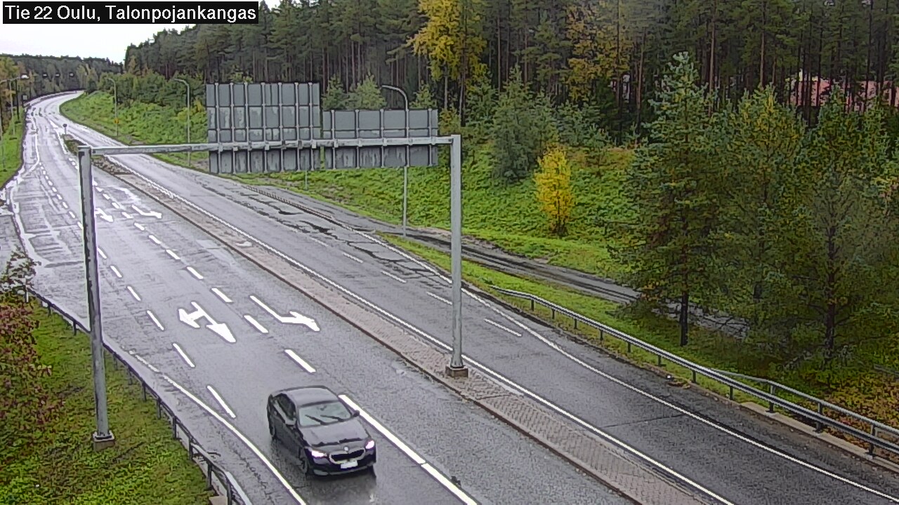 Weather Camera Image Väg 22 Oulu Heikkilänkangas, Oulu, Pohjois-Pohjanmaa