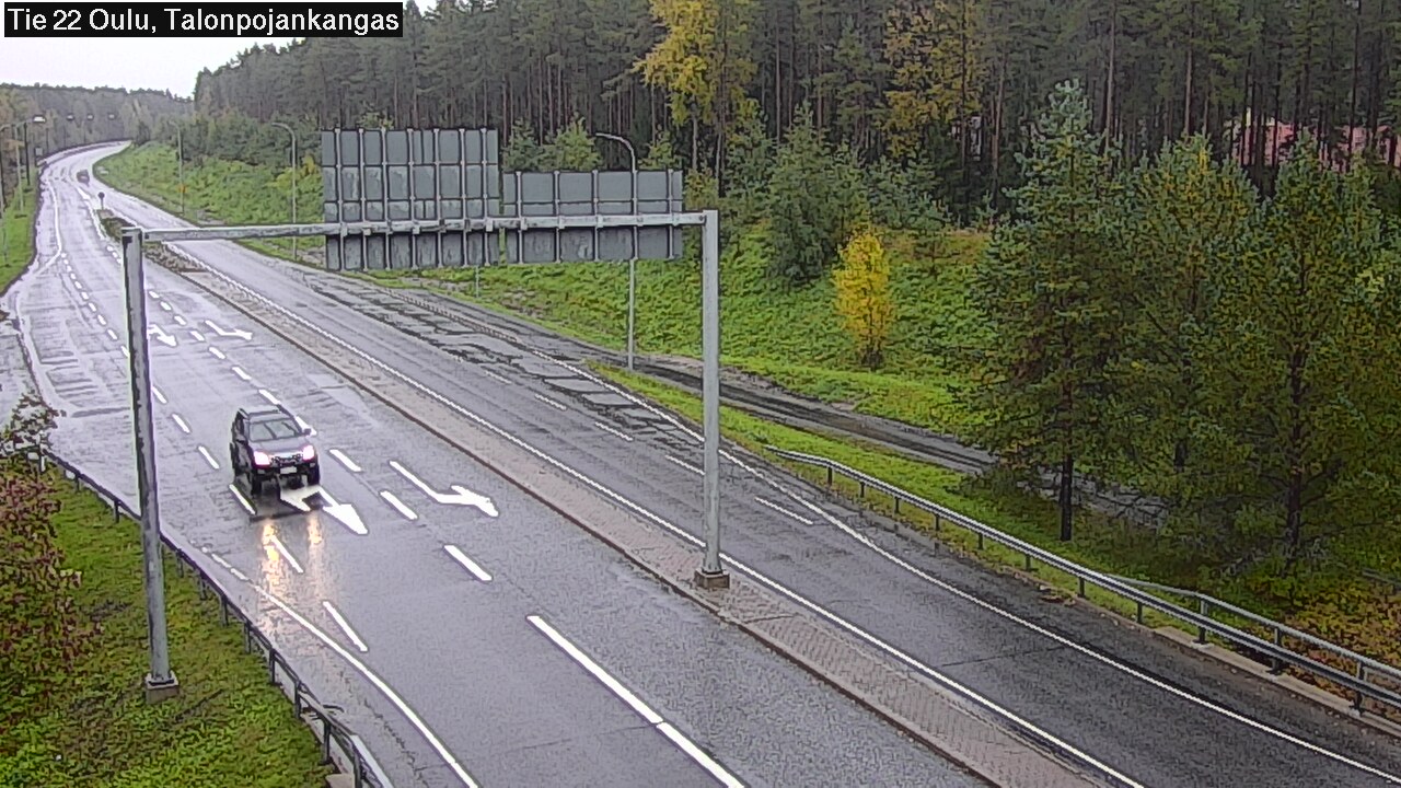 Weather Camera Image Väg 22 Oulu Heikkilänkangas, Oulu, Pohjois-Pohjanmaa