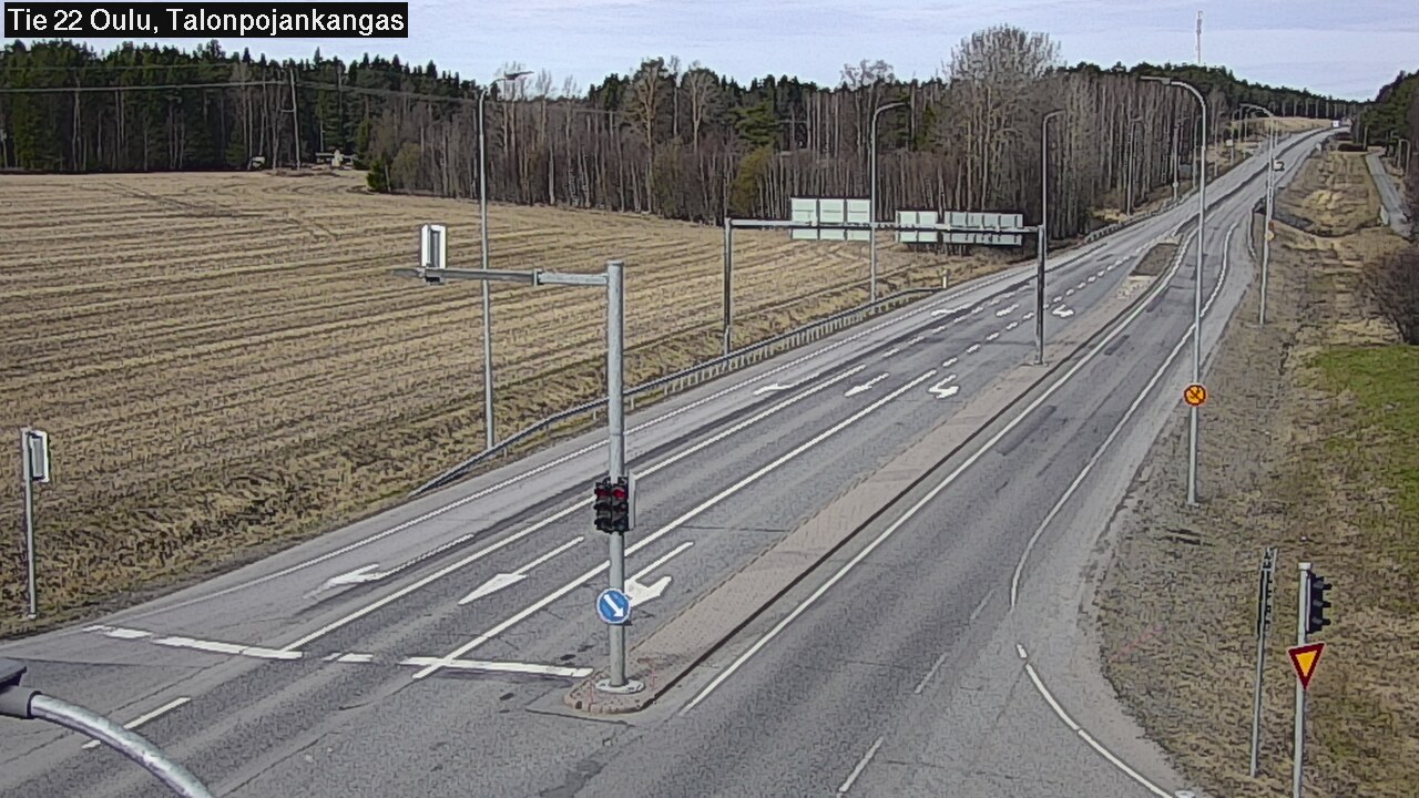 Kelikamerat Kuva Tie 22 Oulu Heikkilänkangas, Oulu, Pohjois-Pohjanmaa