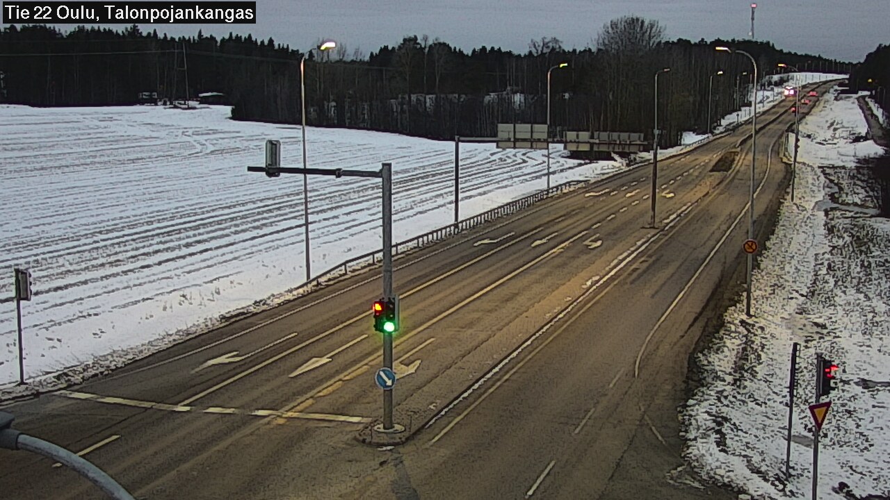 Kelikamerat Kuva Tie 22 Oulu Heikkilänkangas, Oulu, Pohjois-Pohjanmaa