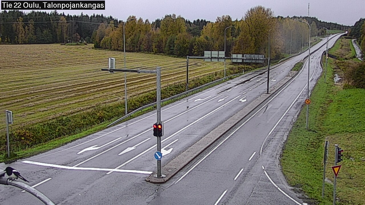 Weather Camera Image Väg 22 Oulu Heikkilänkangas, Oulu, Pohjois-Pohjanmaa