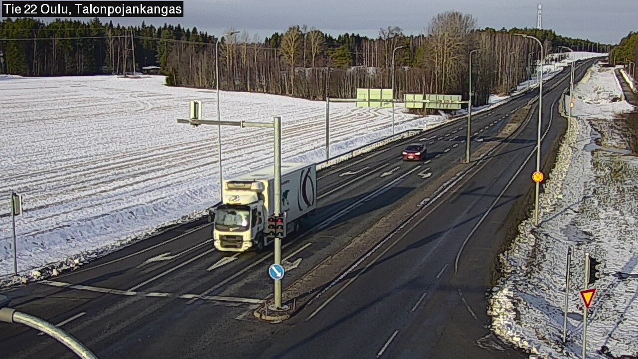 Kelikamerat Kuva Tie 22 Oulu Heikkilänkangas, Oulu, Pohjois-Pohjanmaa