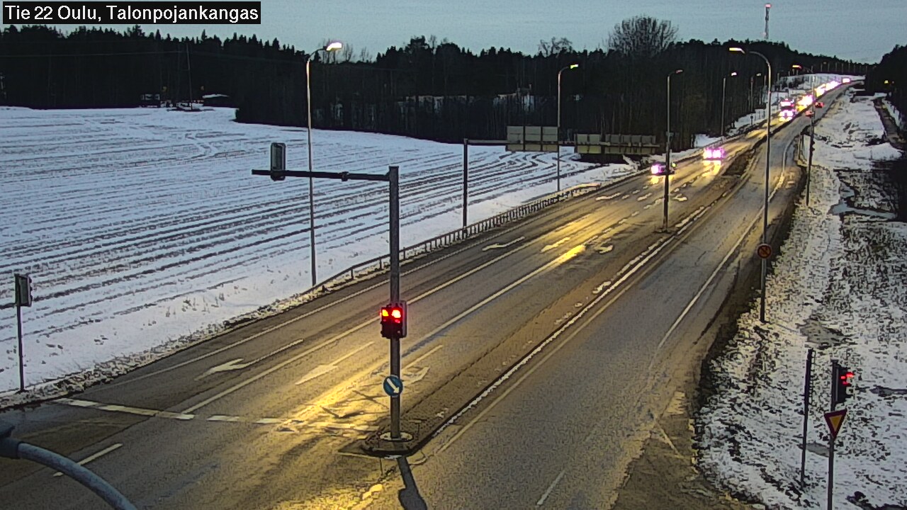 Kelikamerat Kuva Tie 22 Oulu Heikkilänkangas, Oulu, Pohjois-Pohjanmaa