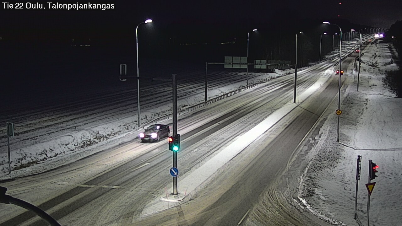 Weather Camera Image Väg 22 Oulu Heikkilänkangas, Oulu, Pohjois-Pohjanmaa