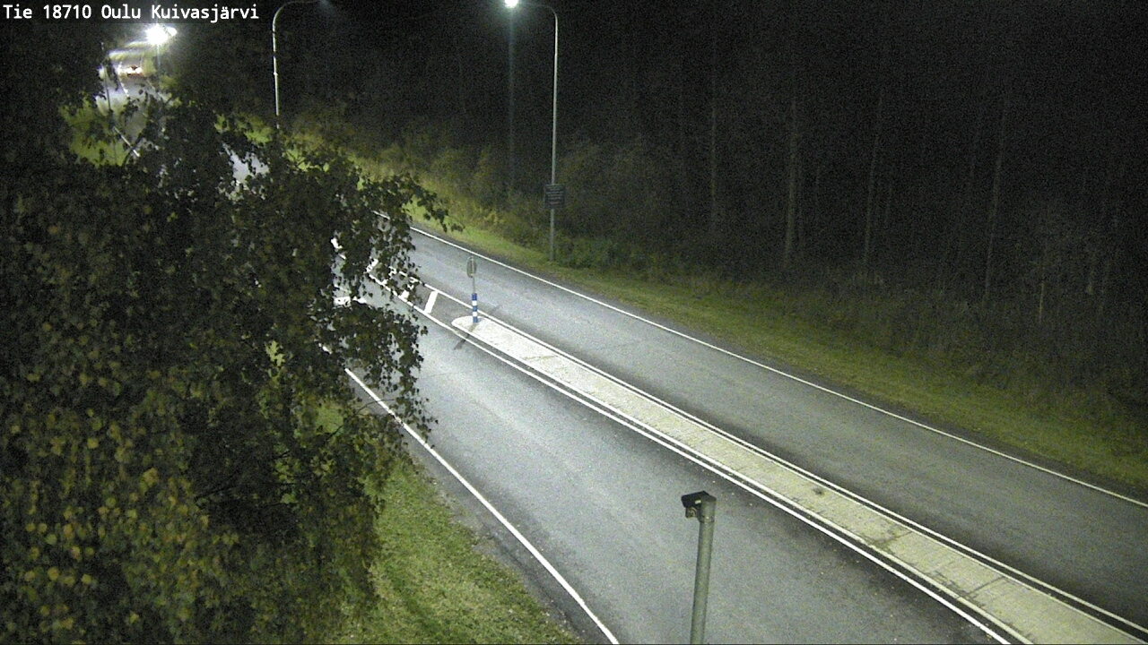 Weather Camera Image road 18710 Oulu Kuivasjärvi, Oulu, Pohjois-Pohjanmaa