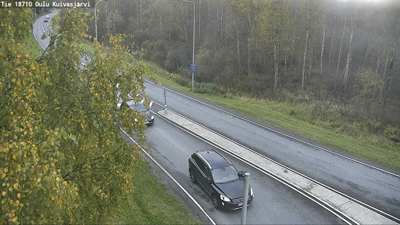 Weather Camera Image road 18710 Oulu Kuivasjärvi, Oulu, Pohjois-Pohjanmaa