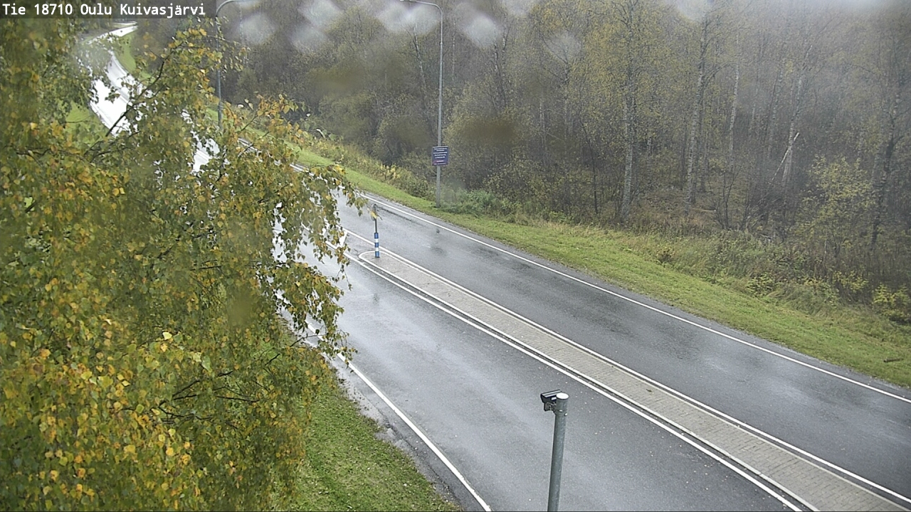 Weather Camera Image road 18710 Oulu Kuivasjärvi, Oulu, Pohjois-Pohjanmaa