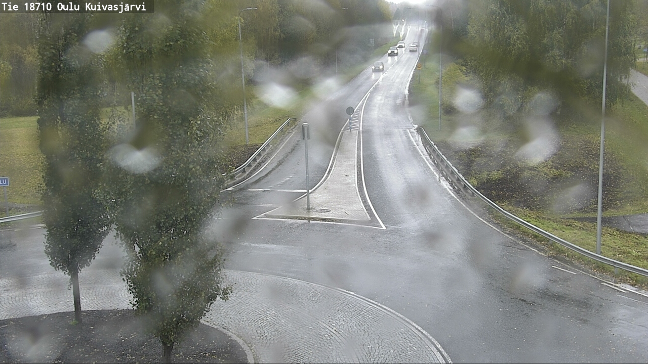 Weather Camera Image road 18710 Oulu Kuivasjärvi, Oulu, Pohjois-Pohjanmaa