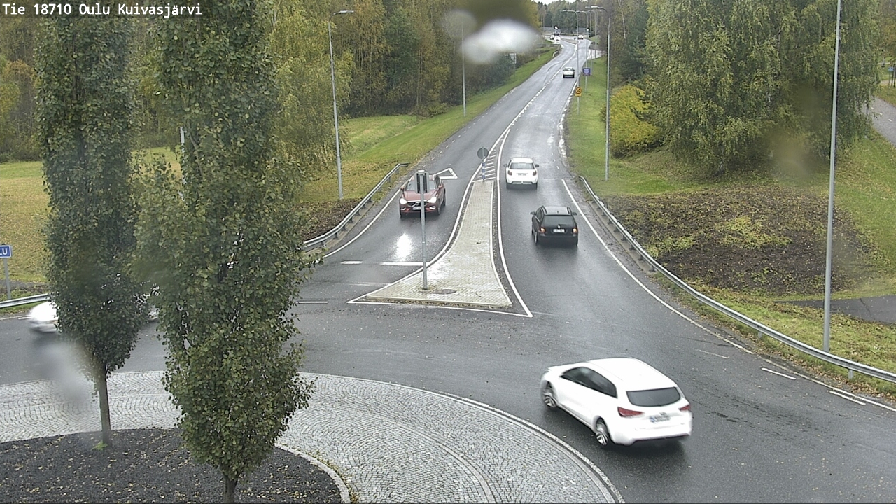 Weather Camera Image road 18710 Oulu Kuivasjärvi, Oulu, Pohjois-Pohjanmaa