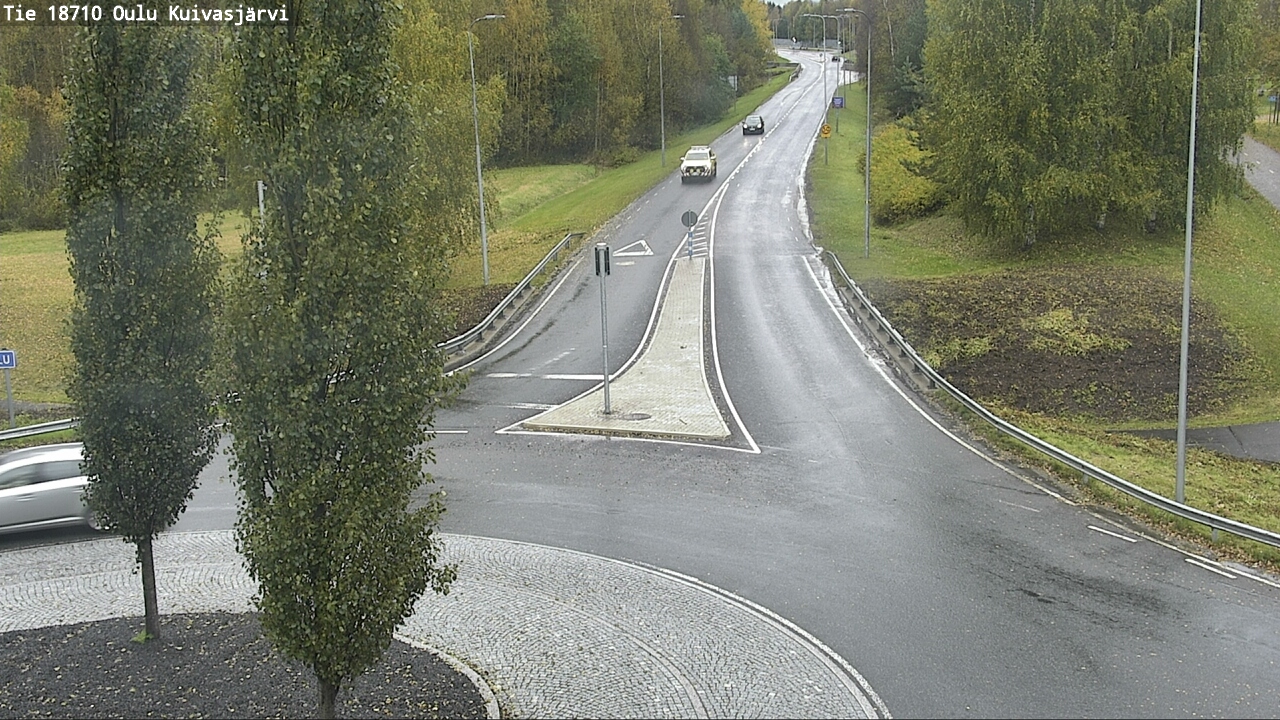 Weather Camera Image road 18710 Oulu Kuivasjärvi, Oulu, Pohjois-Pohjanmaa