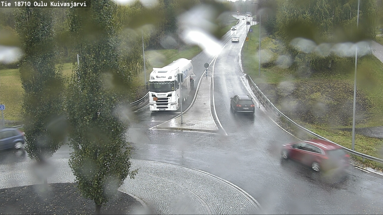 Weather Camera Image road 18710 Oulu Kuivasjärvi, Oulu, Pohjois-Pohjanmaa