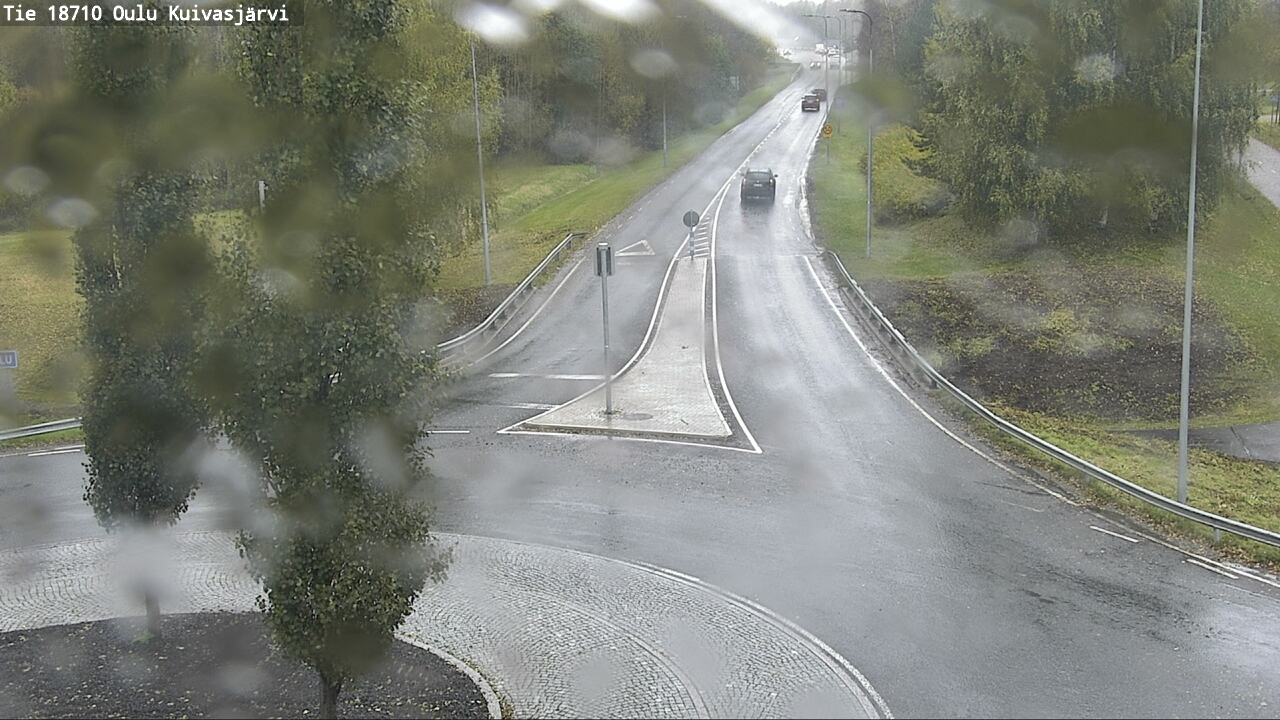 Weather Camera Image road 18710 Oulu Kuivasjärvi, Oulu, Pohjois-Pohjanmaa
