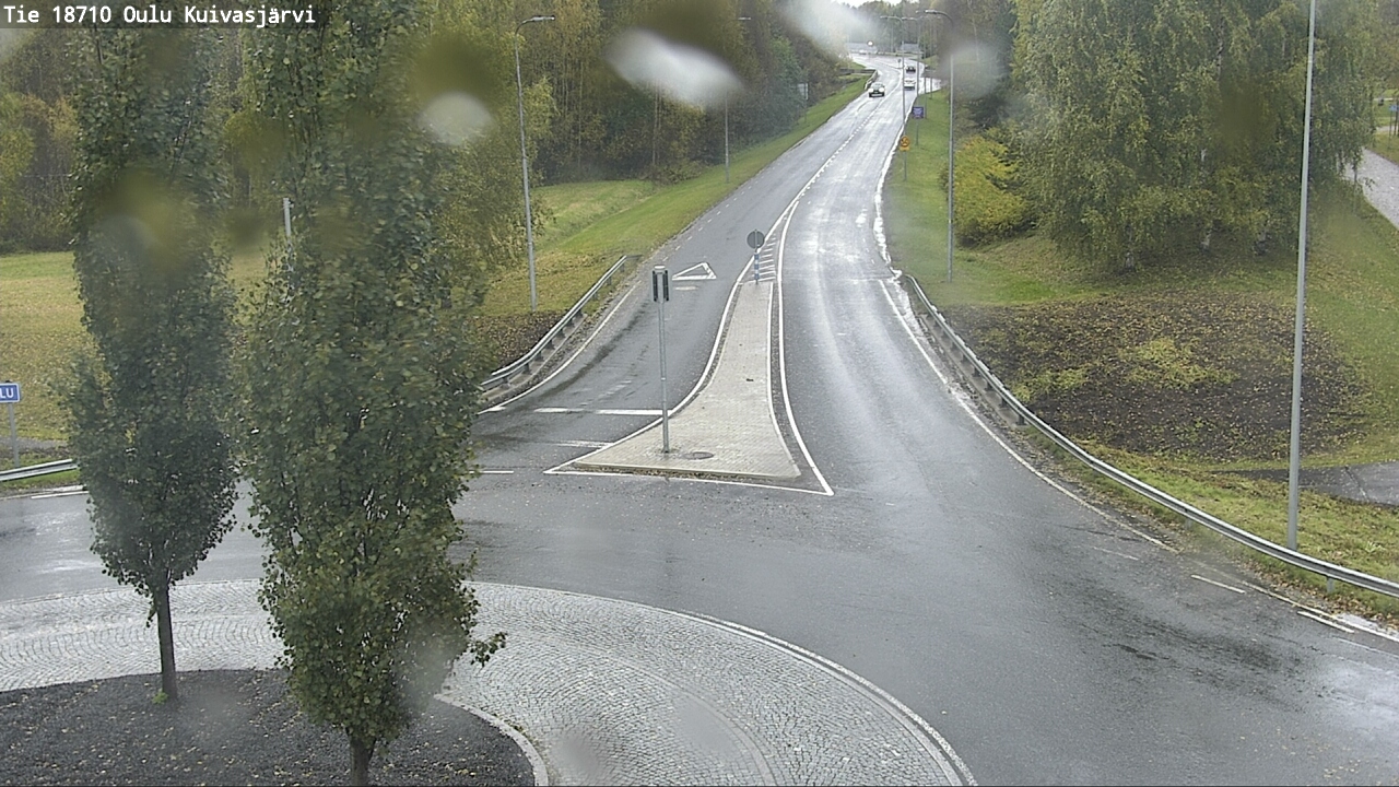 Weather Camera Image road 18710 Oulu Kuivasjärvi, Oulu, Pohjois-Pohjanmaa