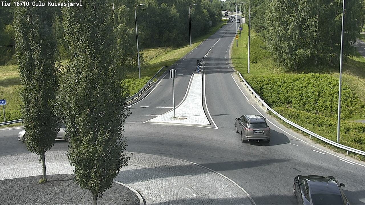 Weather Camera Image road 18710 Oulu Kuivasjärvi, Oulu, Pohjois-Pohjanmaa