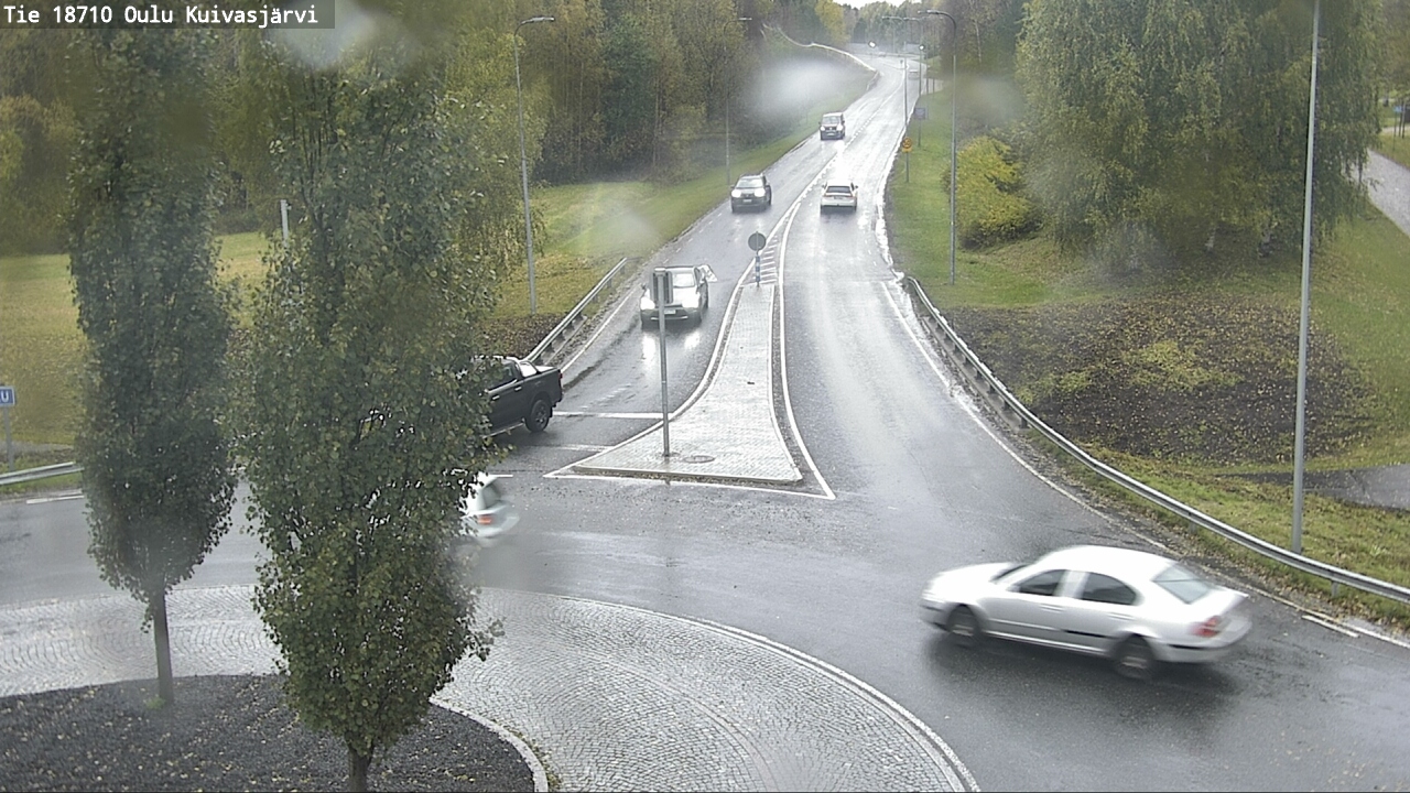 Weather Camera Image road 18710 Oulu Kuivasjärvi, Oulu, Pohjois-Pohjanmaa