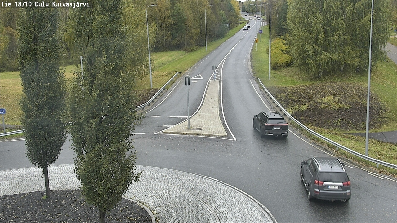 Weather Camera Image road 18710 Oulu Kuivasjärvi, Oulu, Pohjois-Pohjanmaa