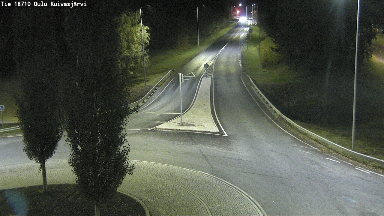 Weather Camera Image väg 18710 Oulu Kuivasjärvi, Oulu, Pohjois-Pohjanmaa