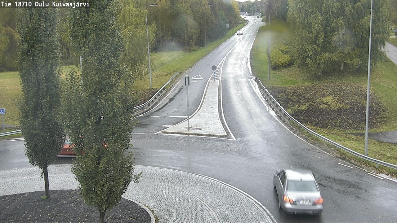 Weather Camera Image road 18710 Oulu Kuivasjärvi, Oulu, Pohjois-Pohjanmaa