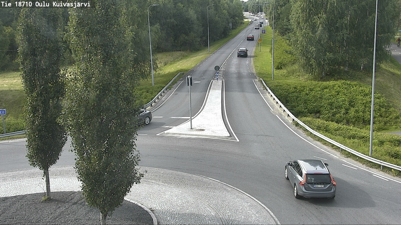 Weather Camera Image road 18710 Oulu Kuivasjärvi, Oulu, Pohjois-Pohjanmaa