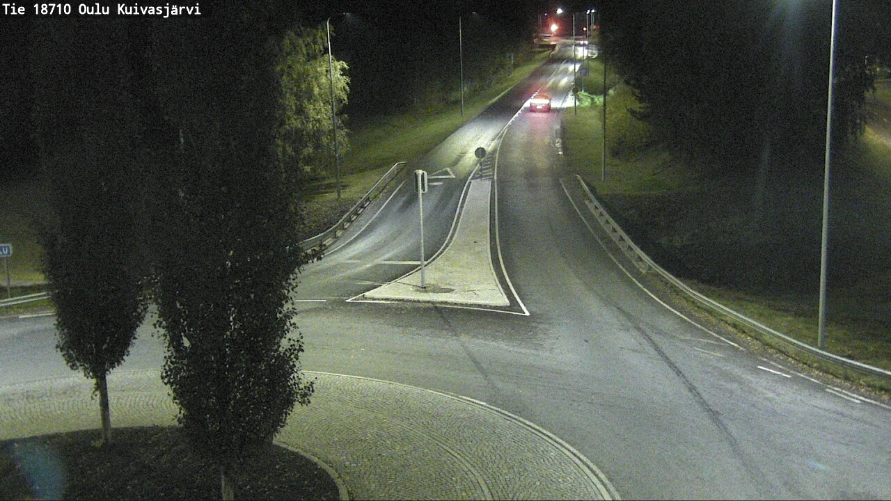 Weather Camera Image väg 18710 Oulu Kuivasjärvi, Oulu, Pohjois-Pohjanmaa
