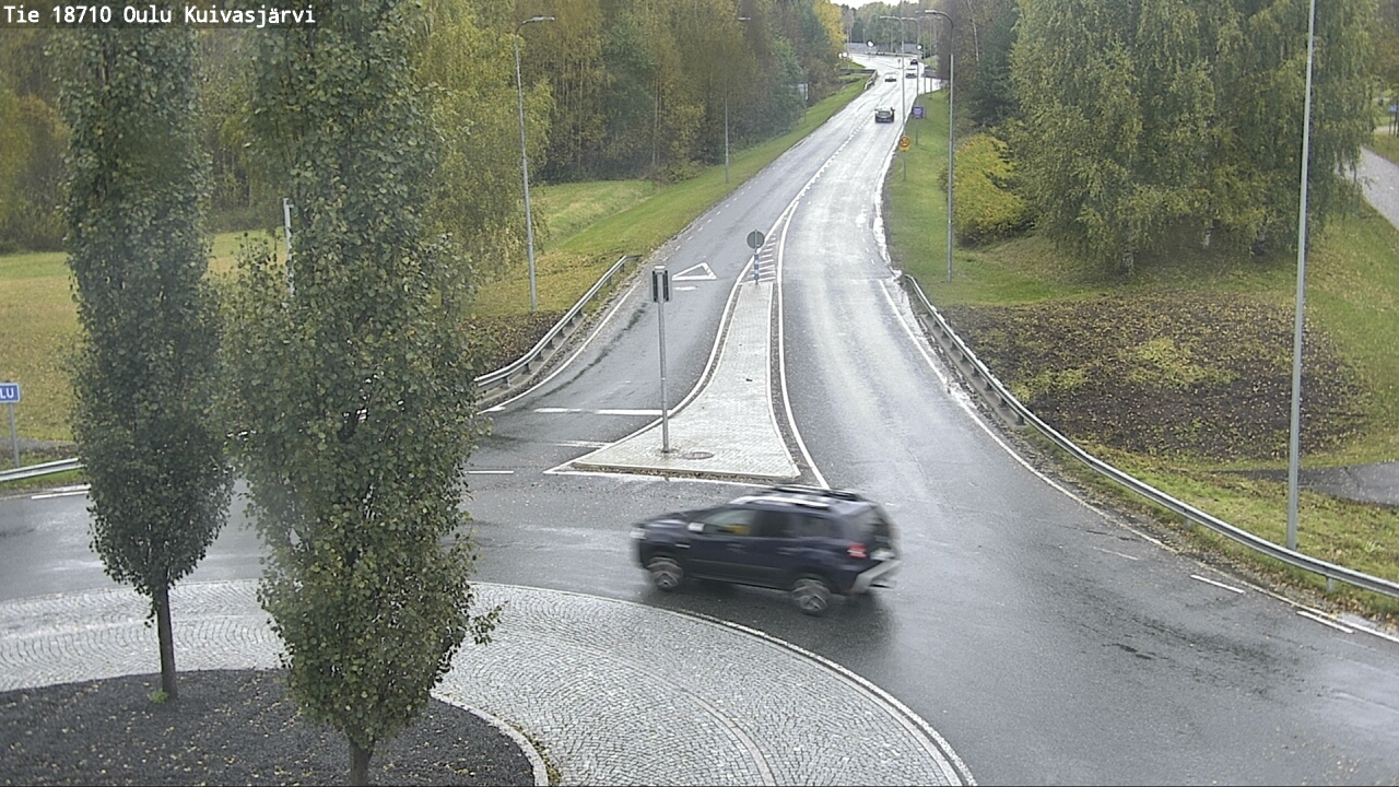Weather Camera Image road 18710 Oulu Kuivasjärvi, Oulu, Pohjois-Pohjanmaa
