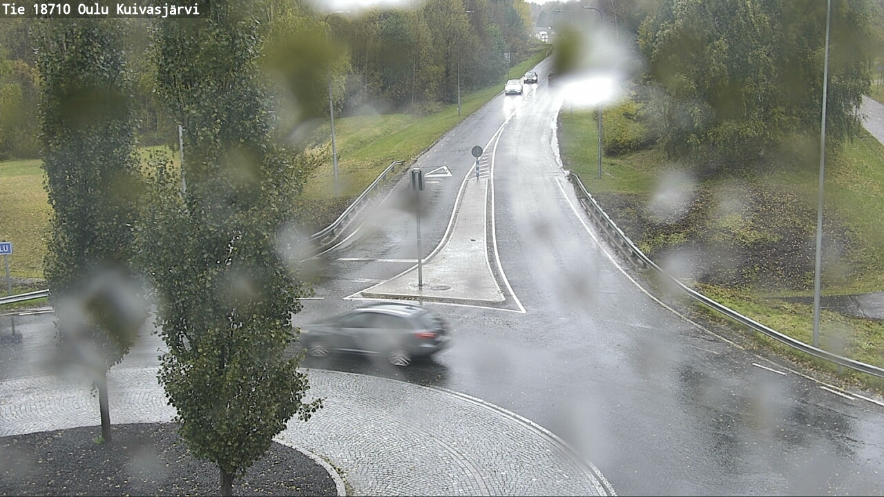 Weather Camera Image road 18710 Oulu Kuivasjärvi, Oulu, Pohjois-Pohjanmaa