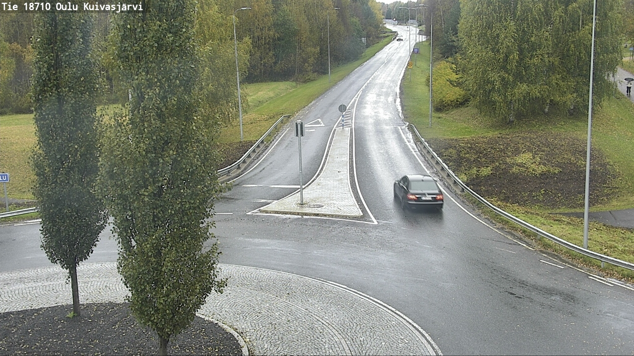Weather Camera Image road 18710 Oulu Kuivasjärvi, Oulu, Pohjois-Pohjanmaa