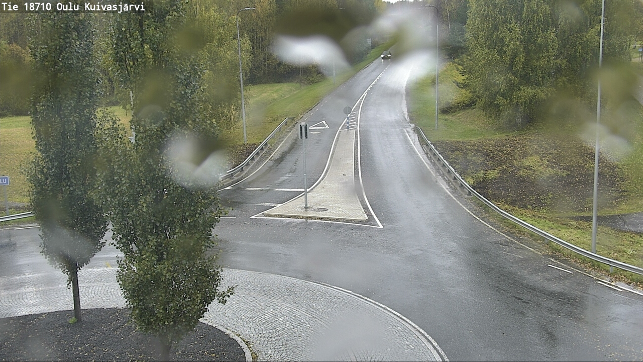 Weather Camera Image road 18710 Oulu Kuivasjärvi, Oulu, Pohjois-Pohjanmaa
