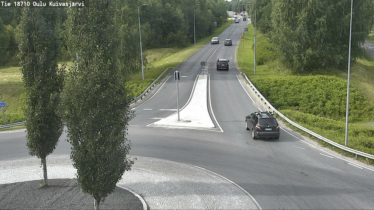 Weather Camera Image road 18710 Oulu Kuivasjärvi, Oulu, Pohjois-Pohjanmaa