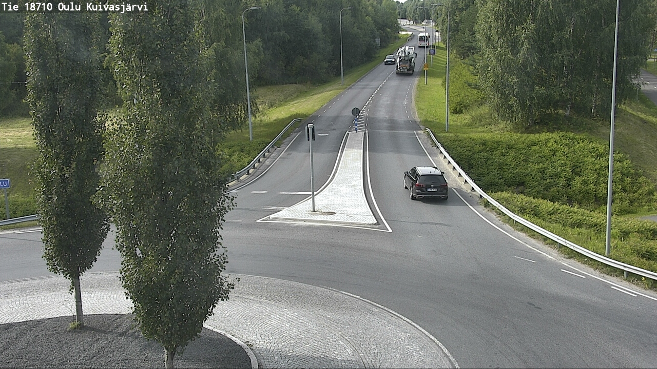 Weather Camera Image road 18710 Oulu Kuivasjärvi, Oulu, Pohjois-Pohjanmaa