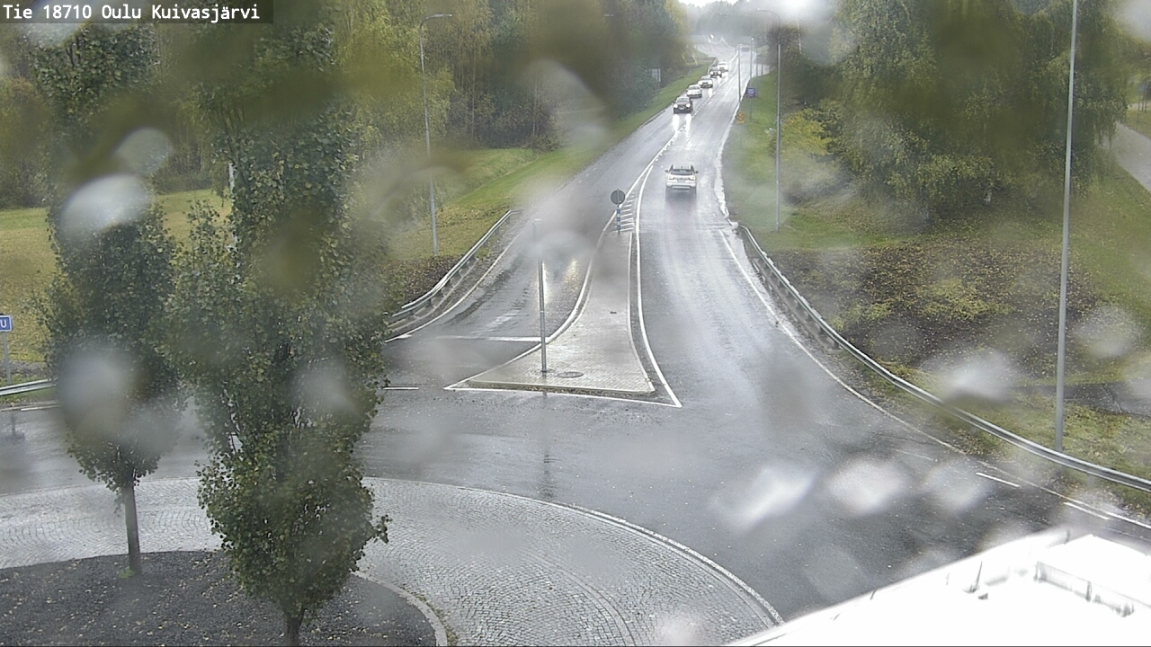 Weather Camera Image road 18710 Oulu Kuivasjärvi, Oulu, Pohjois-Pohjanmaa
