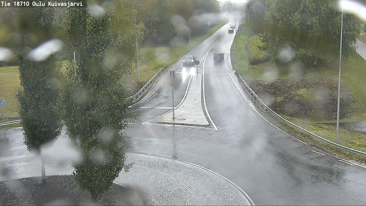 Weather Camera Image road 18710 Oulu Kuivasjärvi, Oulu, Pohjois-Pohjanmaa